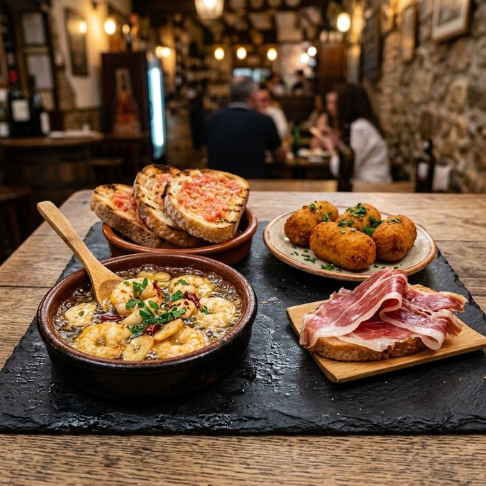 The Spanish Table: Tapas & Pintxos